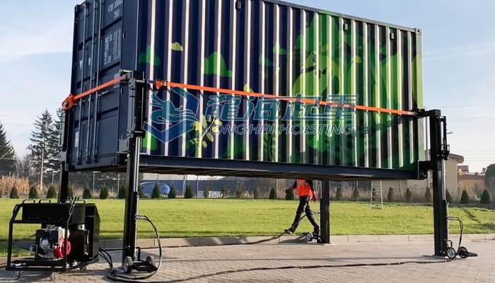 集裝箱頂升系統(tǒng)案例圖片 集裝箱頂升系統(tǒng)案例圖片